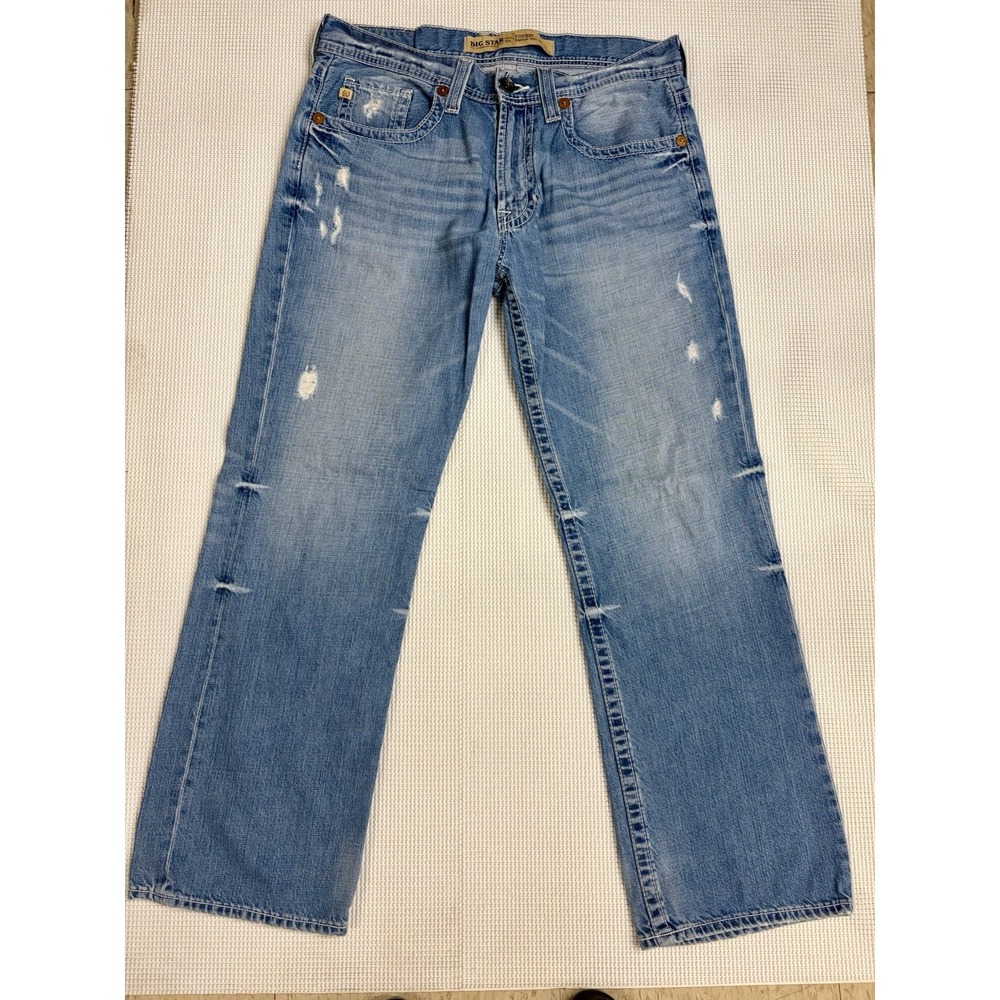Big Star Jeans Men's Blue Regular Boot cut 34 S